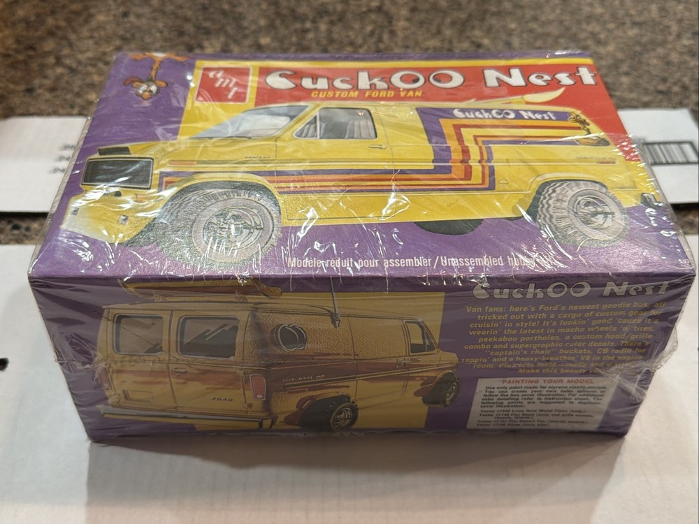 AMT CUCKOO NEST FORD VAN ORIGINAL FACTORY SEALED INSIDE! CIRCA 1976! VMCP!