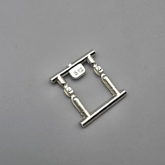 AMT/ERTL 6437 1950 Chevrolet 3100 Pickup Parts Kit Bash Chrome Taillight Bezels
