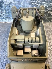 Built 1/35 M16 AA Half-Track Multiple Motor Carriage Anti-Aircraft !!