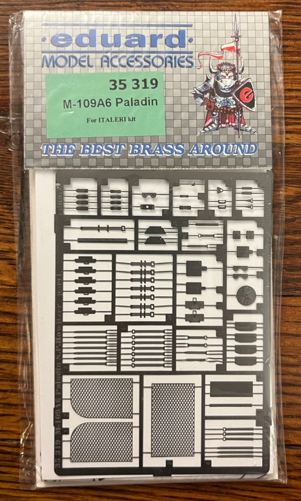 Eduard Model Accessories M-109A6 Paladin for Italeri Kit BRASS Armor