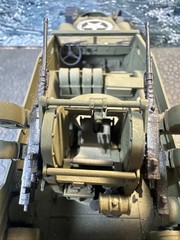 Built 1/35 M16 AA Half-Track Multiple Motor Carriage Anti-Aircraft !!