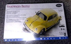TESTORS 1/43 SCALE VOLKSWAGEN BEETLE PAINTED model METAL BODY New sealed