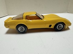 ERTL 1980 Corvette Dealer Promo Yellow Screw Bottom – Vintage