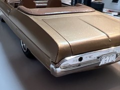 Model King 1970 Pontiac Bonneville Convertible Built Model Kit #21574P CLEAN