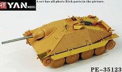 1/35 German Jagdpanzer 38(t) Hetzer Tank Super Detail-up Set for Tamiya 3528
