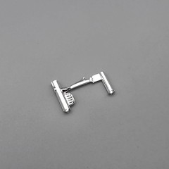 AMT 31838 1/25 57 Ford Fairlane Parts Kit Bash Chrome Hood Emblem