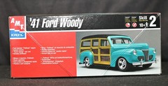 AMT Ertl 41 Ford Woody Street Rod 1:25 Model Kit 38115 Unbuilt NO DECALS