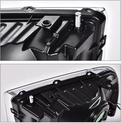 LED DRL Headlights Assembly Front Headlamp Compatible with Ford F250 F350 F450 F