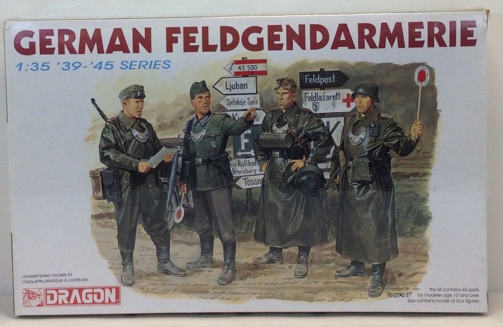 Dragon 6061 German Feldgendarmerie 1:35th Scale ‘39 – ‘45