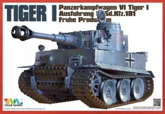 Tiger Model TM502 Cute German Tiger I Early Type with 88mm Gun – USA Shipping