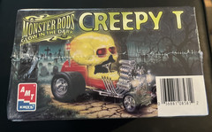 1996 AMT Monster Rods #8581 Creepy T Glow In The Dark Model Kit Factory Sealed