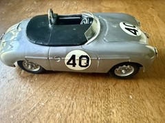 Vintage Revell Motorized Competition Porsche 1/24 Built Model Kit with Box