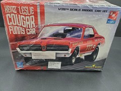 😎🔥🚦AMT 21786p – Kenz & Leslie Mercury Cougar Funny Car🚦🔥😎