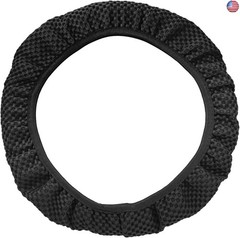 X AUTOHAUX Steering Wheel Cover Universal Elastic Stretch Antislip Breathable