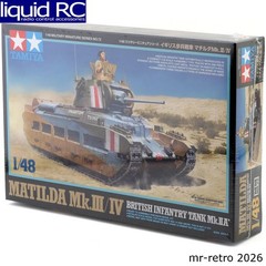 Tamiya USA TAM32572 1/48 British Matilda Mk.Iii/Iv Infantry Tank Plastic Model