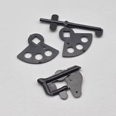 Monogram 1/24 Black Widow Hot Rod Parts Kitbash Fender Supports