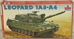 ESCI #8071 Leopard 1A3-A4 1:72 Scale Open Box – NOS