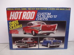 Revell Hot Rod Custom 1954, 1955, and 1957 Chevys 1/25