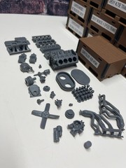 3D PRINTED 426 HEMI PRO STOCK ENGINE WITH 727 TORQUEFLITE TRANS *MADE IN USA* !