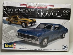 Revell 1/25 1969 ’69 Chevy Chevrolet Nova SS Plastic Model Kit Drag Race Sealed