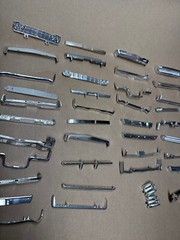 Bumpers 50’s 60’s Various Grills Custom 1/25 Scale Model Various Chrome PARTS