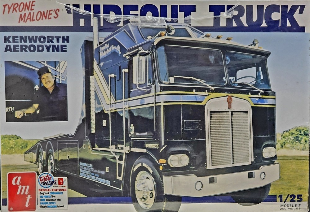 Kenworth Tyrone Malone Hideout Truck AMT 1:25 NEW FACTORY SEALED *US Seller*