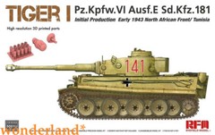 RYEFIELD MODEL RFM RM-5001U 1/35 Tiger I Initial Production Early 1943