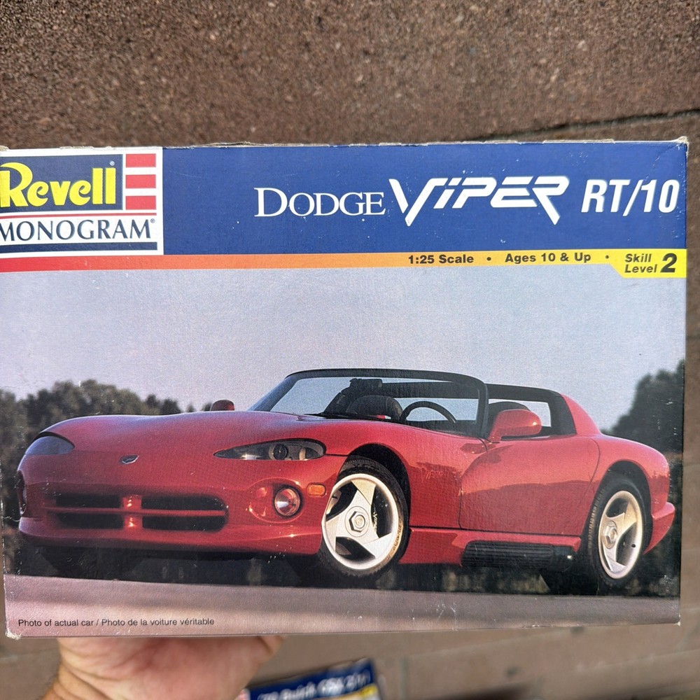 🚨Revell🚨Monogram Dodge🐍Viper🐍RT/10 1/25🇺🇸Model Sealed Parts