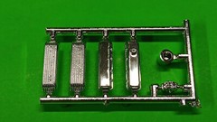 66 1966 Impala SS Modified Stocker 1/25 427 motor engine chrome headers fin cvrs