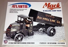 Atlantis Mack AC Bulldog Dump Truck 1:24 scale model car kit 2400