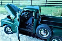55Chevy57 Built Pickup Truck Race Car Wagon Vintage Classic Metal1950Model Promo