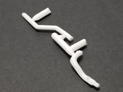 Peterbilt 359 RADIATOR HOSES from AMT 1:25 Model Kit #1477