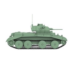 32563 1/32 Military Model Kit British A13 MKII Cruiser MkIV Light Tank
