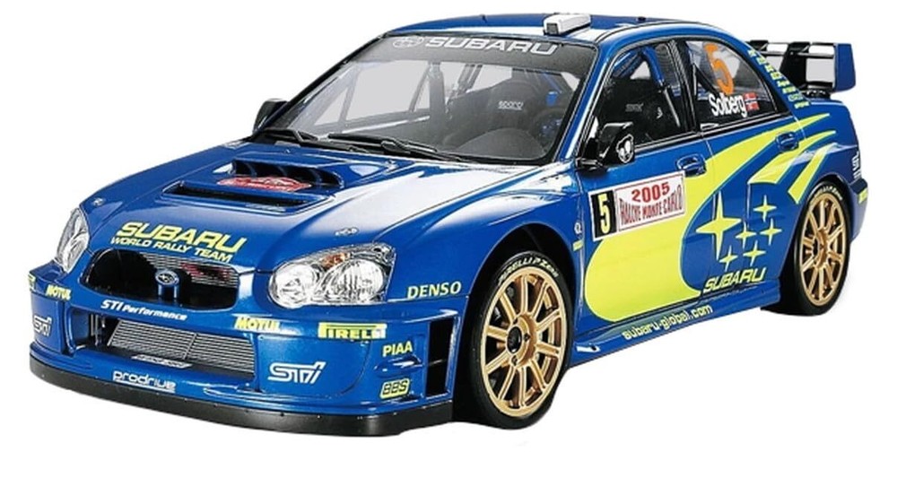 TAMIYA 1/24 Subaru Impreza WRC Monte Carlo 2005 plastic model 24281