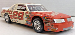 Custom Built Model Cale Yarborough #29 Hardee’s NASCAR Oldsmobile Delta 88 Box