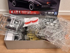 Aoshima KR-06 Knight Rider Knight 2000 K.I.T.T. Season One 1/24 Scale Model Kit