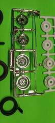 1971 Camaro Jungle Jim Funny Car 1/25 Big Little Drag Slick Tire Mag Rim Wheels