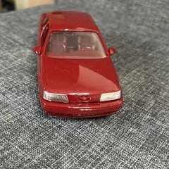 ERTL PROMO CAR 1989 FORD TAURUS SHO CURRENT RED #6067 C1-1