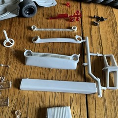 Built Model Car, STARTED AMT Skyline Kit Ford Galaxy Vintage Type Race Car