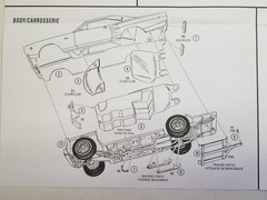 1968 Dodge Coronet DRIVESHAFT LOOP & WHEEL SPACERS from MPC 1:25 Model Kit 68