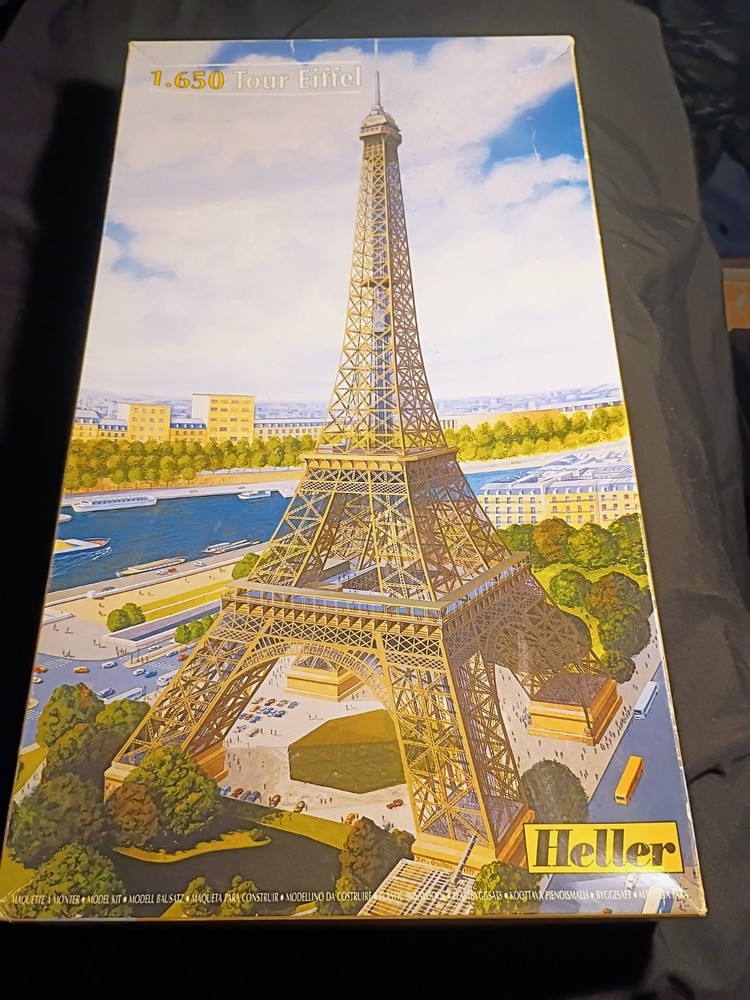 Heller 1/650 Tour Eiffel Model Kit 81201 – Eiffel Tower – Brand New In Box