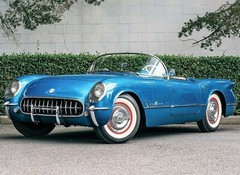 Corvette Chevrolet12Race Car 55Chevy57Classic1 24Hot Rod18Built Metal Model