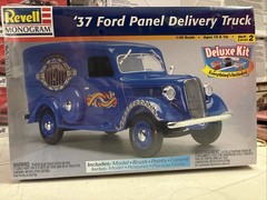 ’37 Ford Panel Delivery Truck Revell Monogram 1:25 NEW FACTORY SEALED