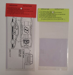 NASCAR Racing 1/24-1/25 Model Car Vtg Decal Sheets Army Navy Marines Lot Of 17