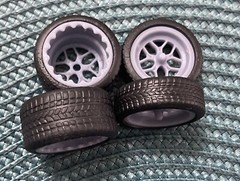 Resin 21/20-inch Billet Specialties Drag Comps Model car wheels, 1/24 1/25 Scale