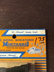 Roco Minitanks 1/87 Z-159 WWII US Weasel Amphibious Armore Craft