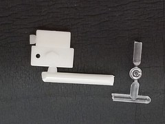 Diamond REO Truck Tractor BACK UP LIGHT & BRACKET for 1:25 AMT Model Kit