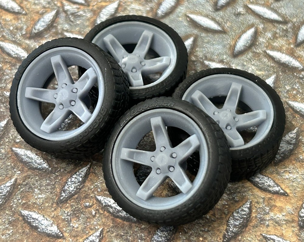 Resin 20 Inch “99-00 Ford F150 Lightning” Model car Wheels/Tires 1/24 1/25 scale