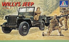 Italeri Jeep – Plastic Model Military Vehicle Kit – 1/35 Scale – #550314