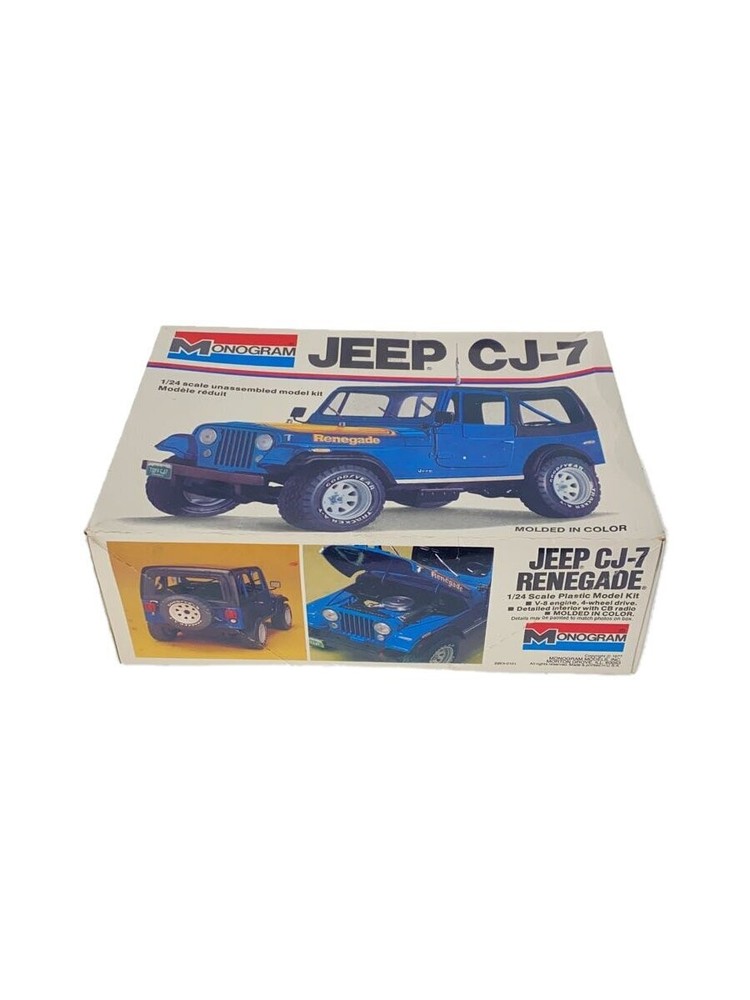 MONOGRAM Plastic Model 2223 JEEP CJ-7 RENEGADE